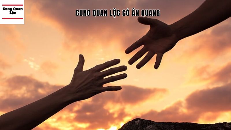 Cung quan lộc có Ân Quang